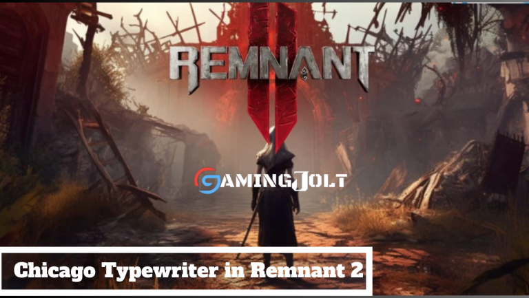 How To Get The Chicago Typewriter in Remnant 2