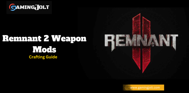 Remnant 2 Weapon Mods – Crafting Guide