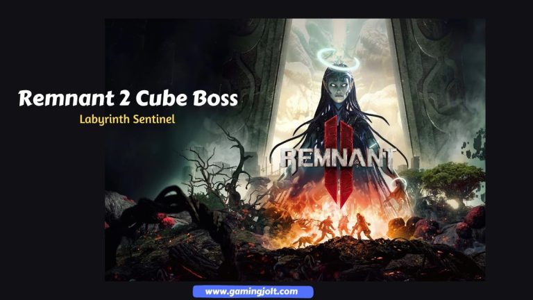 Remnant 2 Cube Boss – Labyrinth Sentinel