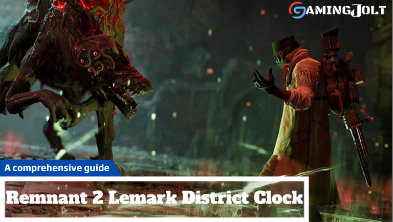 Remnant 2 Lemark District Clock Puzzle Guide (How to Solve Clock Puzzle)