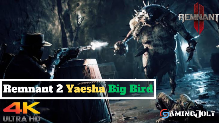 Remnant 2 Yaesha Big Bird: How to Move Big Blue Bird to Get Kuri Kuri Charm