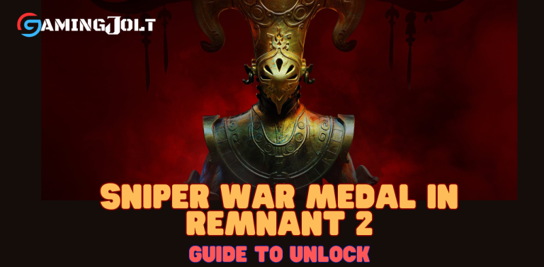 Sniper War Medal in Remnant 2 – Guide to Unlock