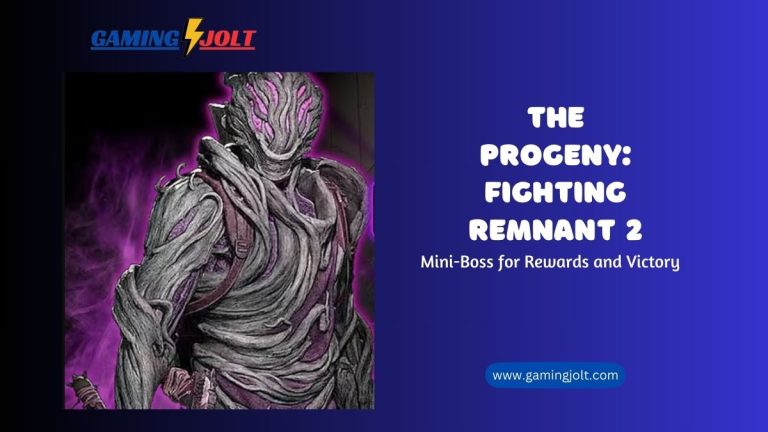 The Progeny: Fighting Remnant 2’s Mini-Boss for Rewards and Victory