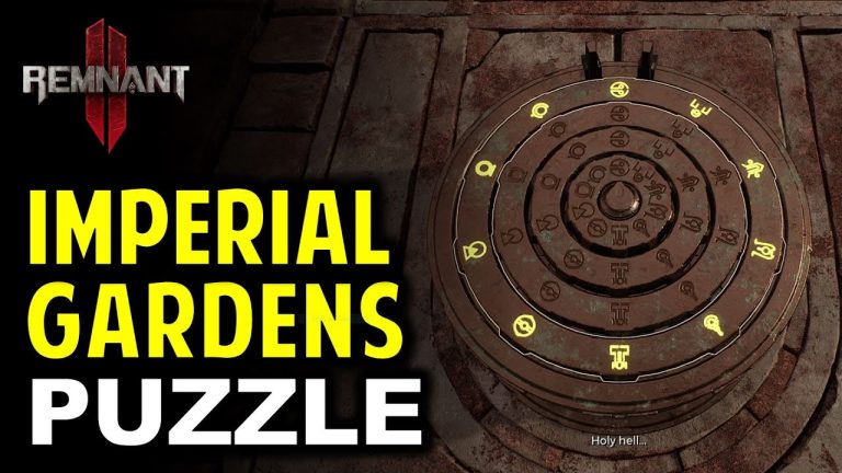 Solving Puzzles: Imperial Gardens Remnant 2