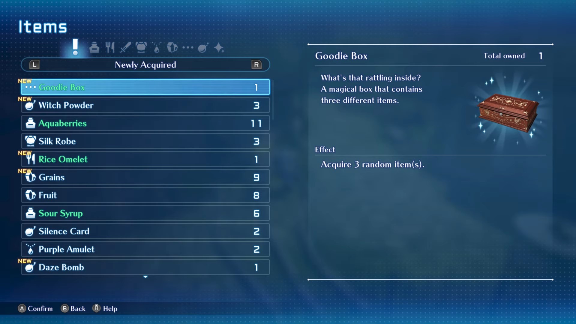Star Ocean Second Story R Goodie Box Location