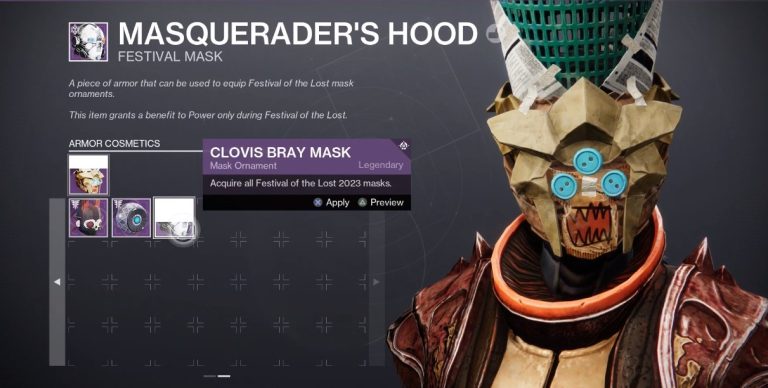 Unlock the Clovis Bray Mask Through Cryptozoologist Event in Destiny 2